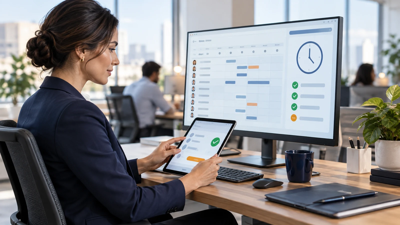 Timesheet and overtime automation interface